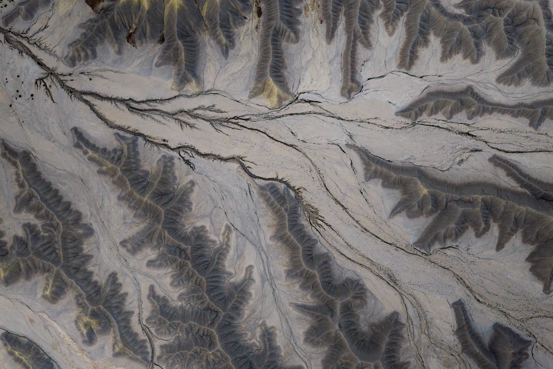 Badlands from Above — fine art landscape photography print by Paul Anderson, Caineville, Utah