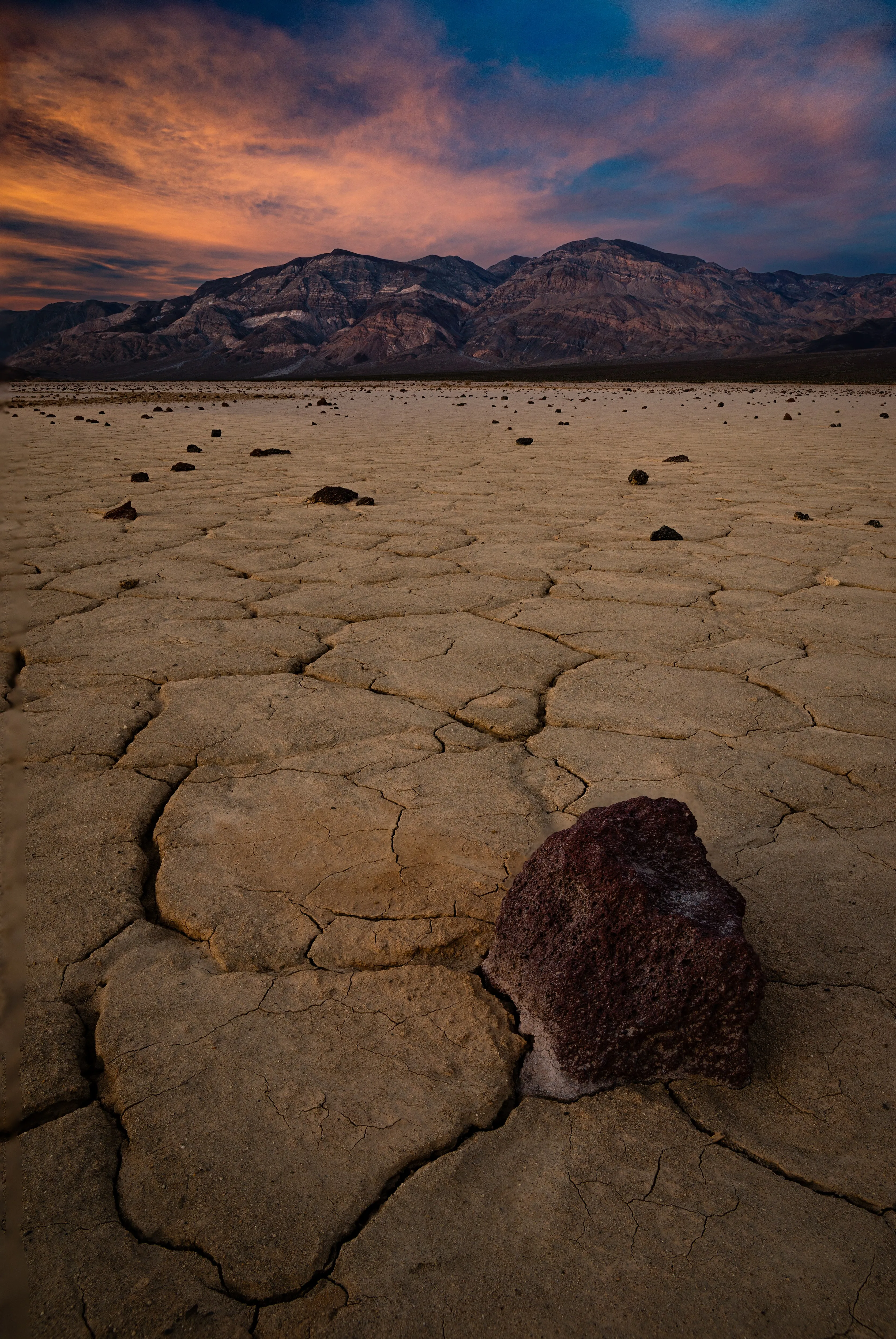 Cracked Earth — fine art landscape photography print by Paul Anderson, Death Valley, California