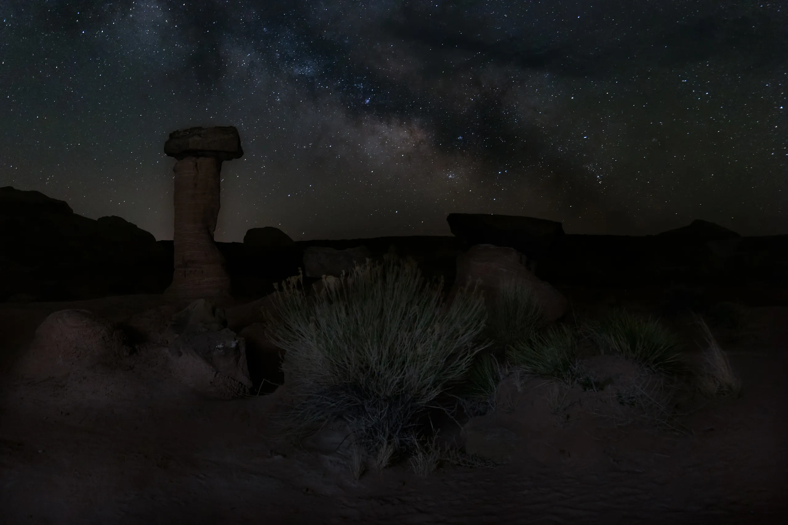Desert Night Sky — fine art landscape photography print by Paul Anderson, The Desert Southwest
