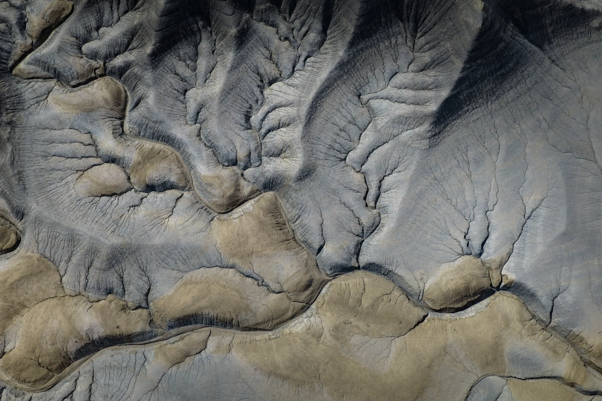 Earth Abstract — fine art landscape photography print by Paul Anderson, Caineville, Utah