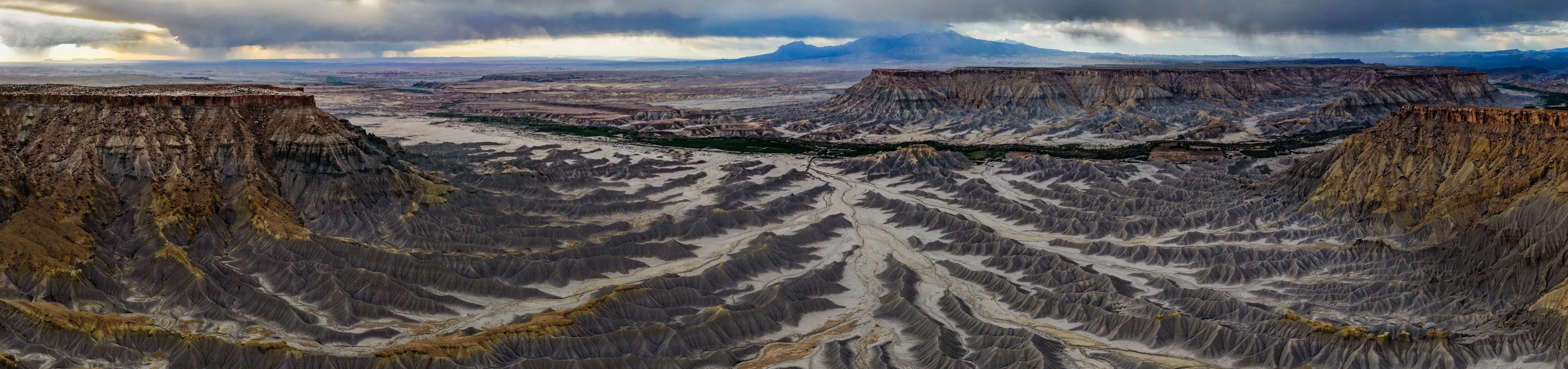 Aerial Badlands — fine art landscape photography print by Paul Anderson, Caineville, Utah