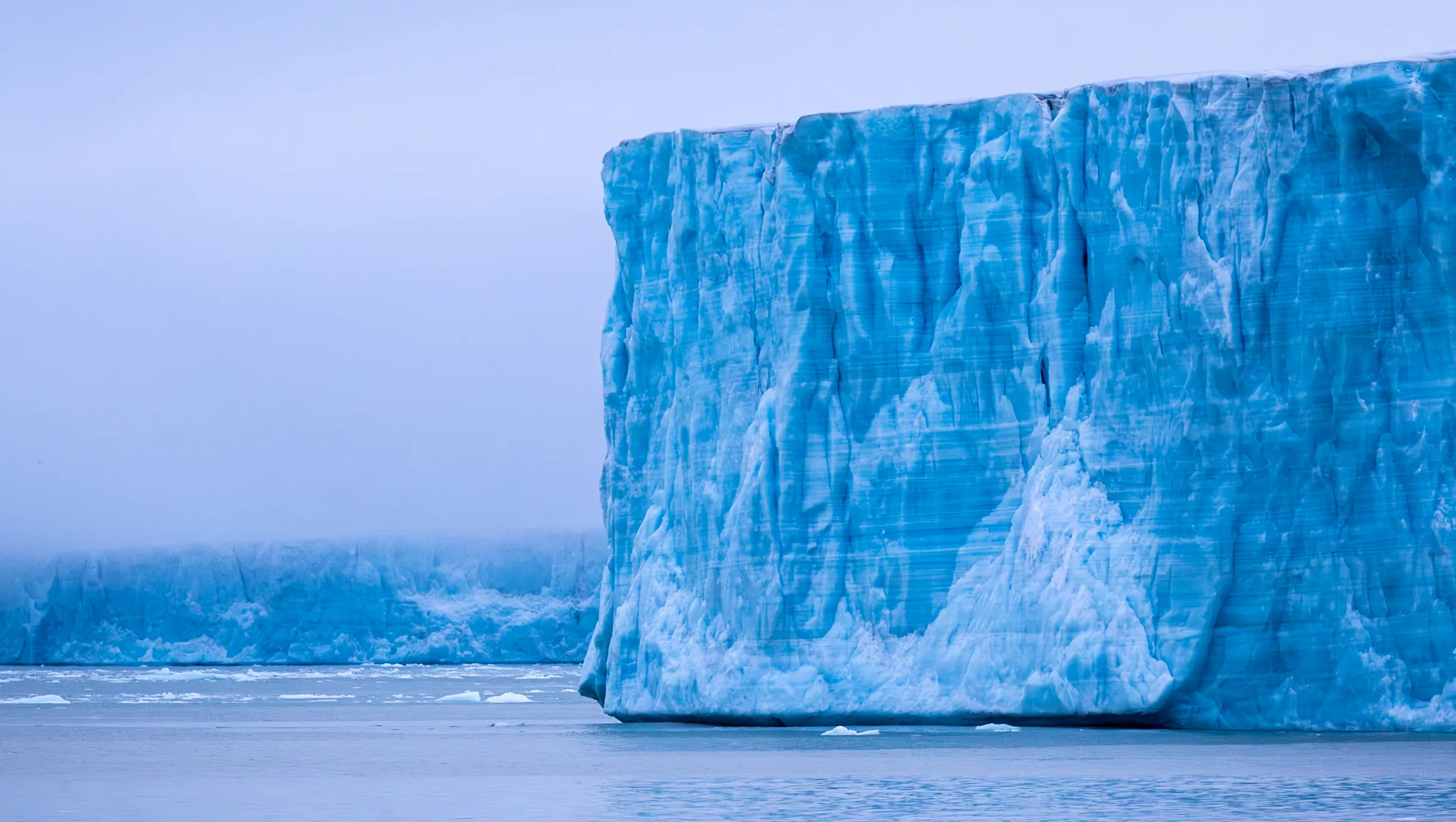 Glacier Wall — fine art landscape photography print by Paul Anderson, Svalbard, Norway