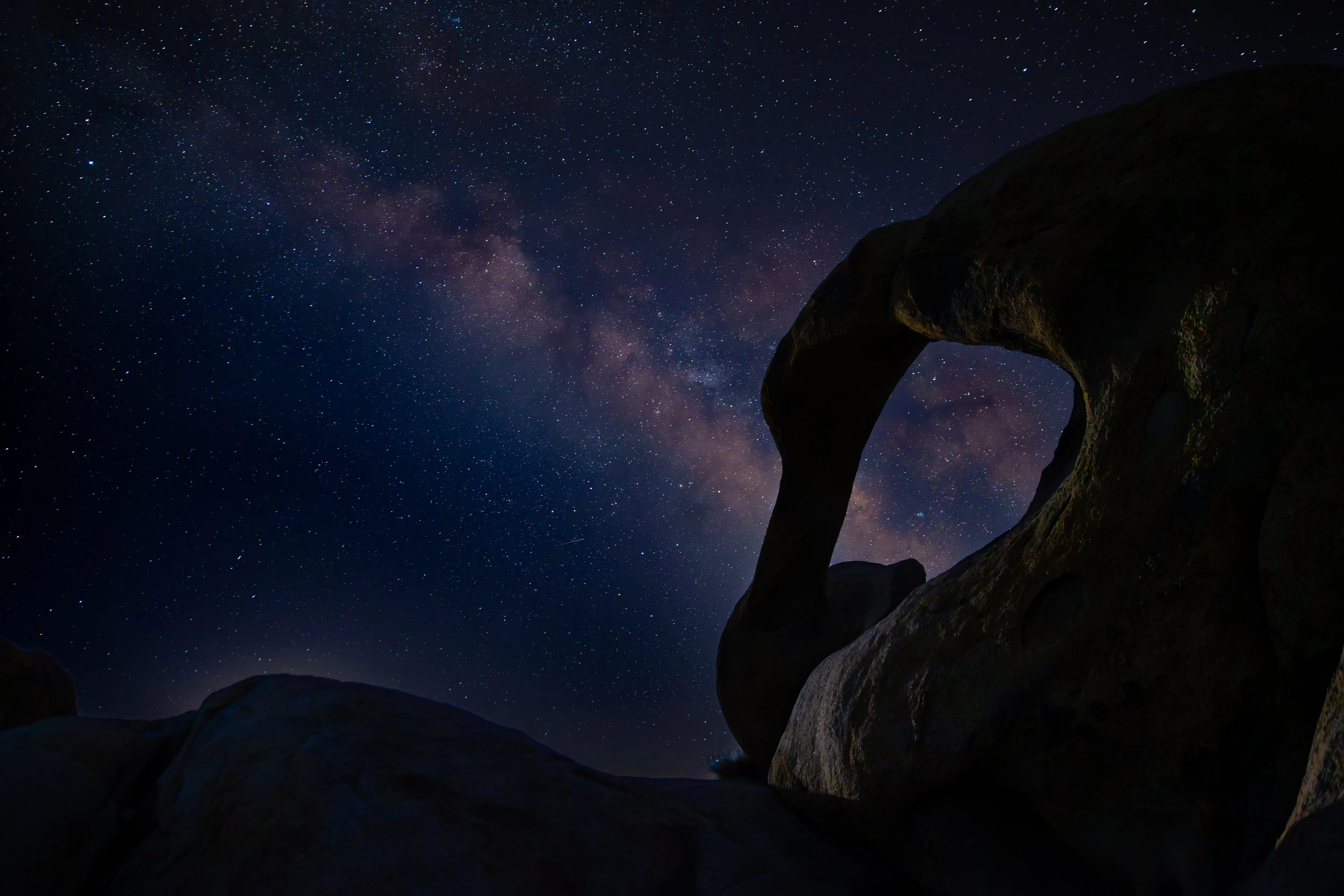 Milky Way Arch — fine art landscape photography print by Paul Anderson, The Desert Southwest