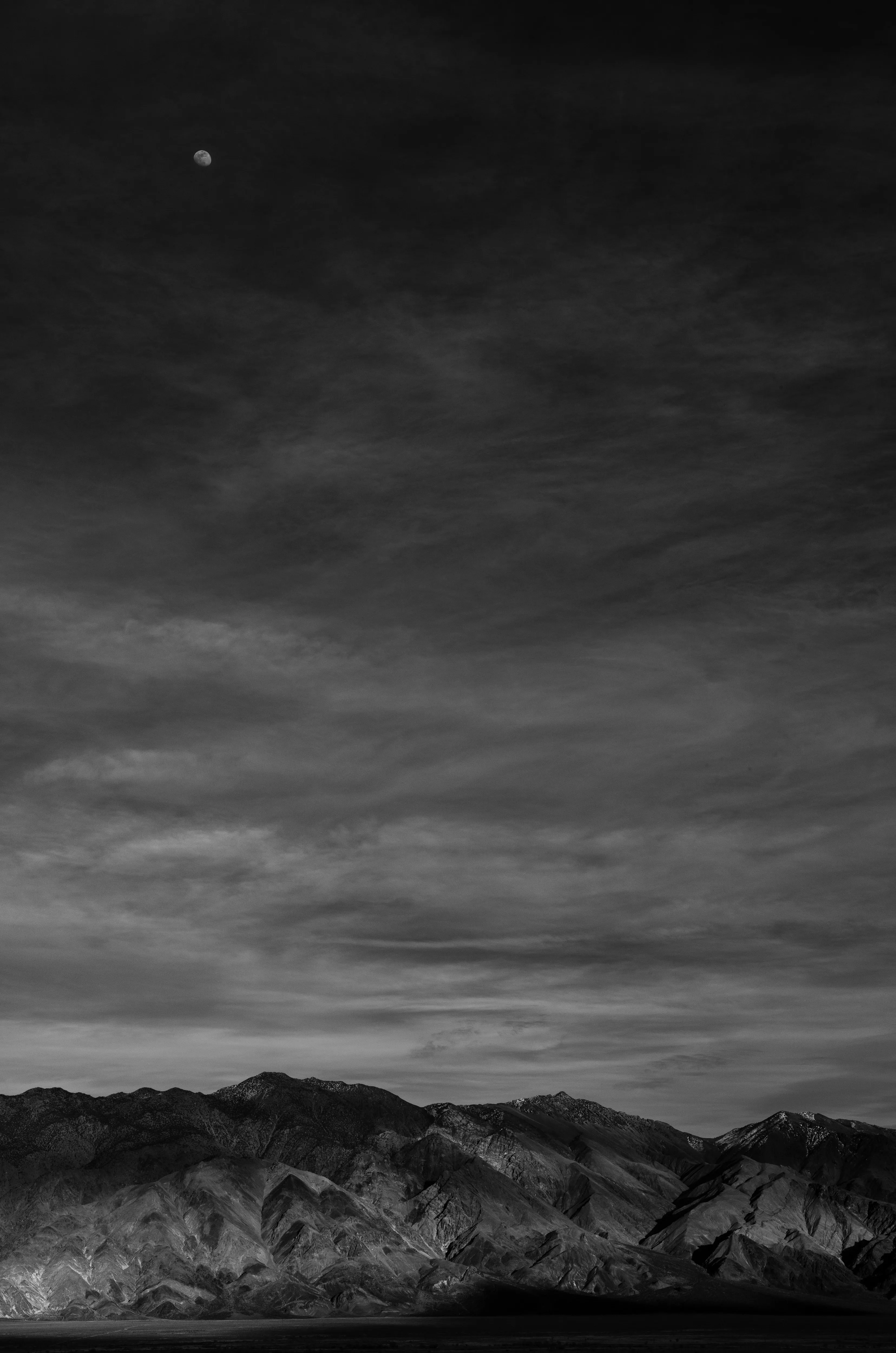 Moon over the Whites — fine art landscape photography print by Paul Anderson, Eastern Sierra, California
