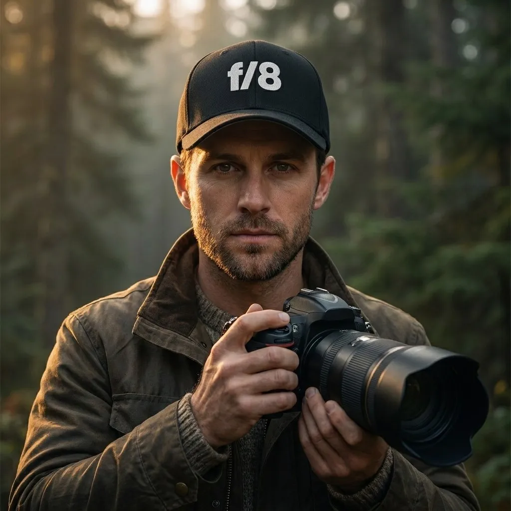 f/8 Structured Twill Cap — front